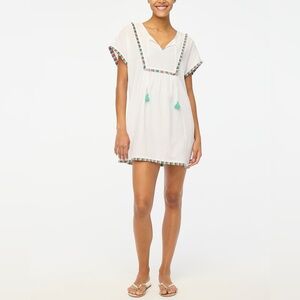 J. Crew Factory Fringe beach tunic